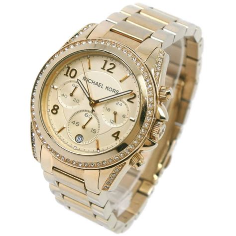 gold uhr michael kors 5166